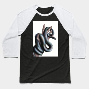 Oil Spill Snake Baseball T-Shirt